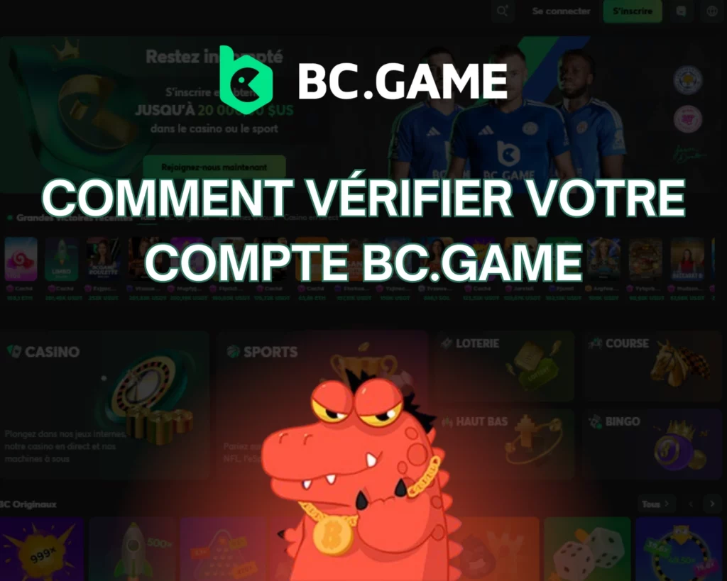 Vérifier votre compte BC.Game