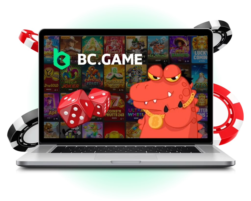 Naviguer dans l'interface de BC.Game